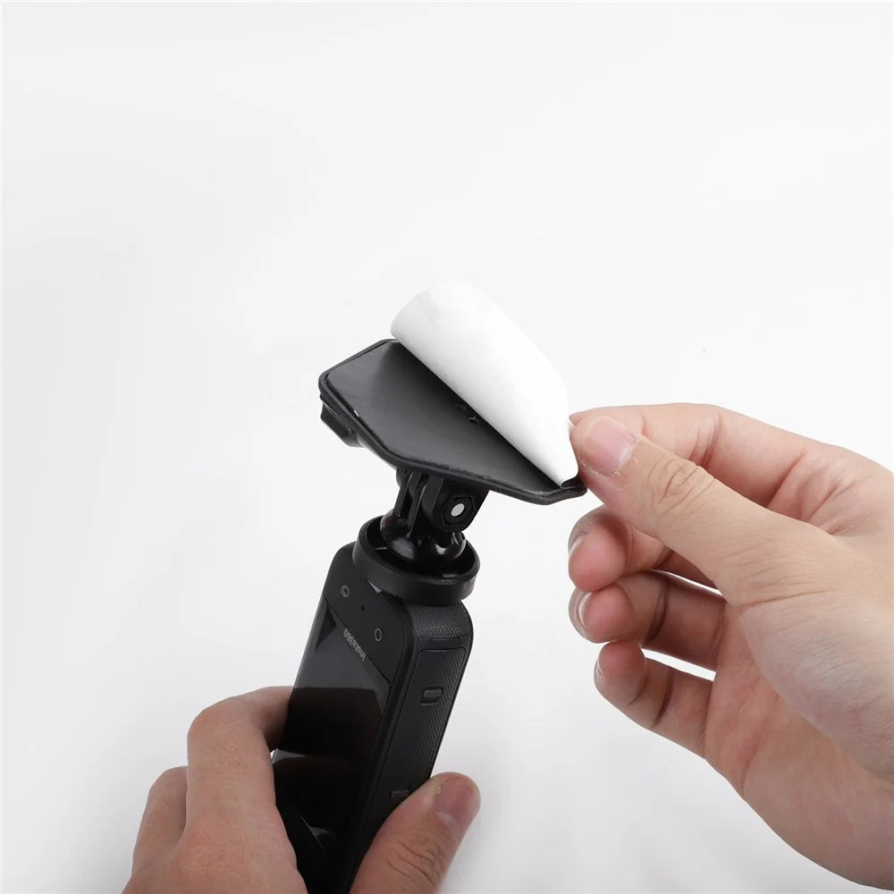 SUNNYLIFE DZ759 For DJI Osmo Action 4 / Insta360 Go3 / GoPro Hero Flexible Adhesive Mount Flat / Curved Camera Holder - 4