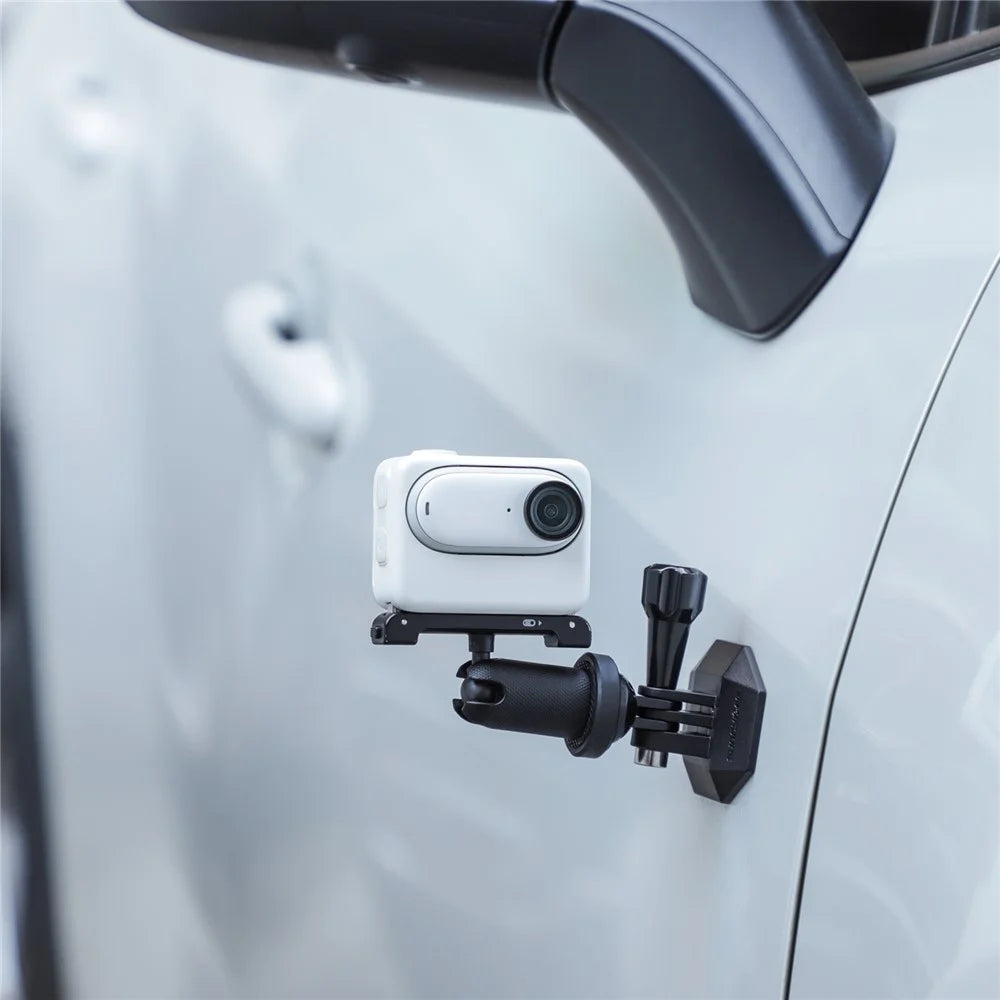 SUNNYLIFE DZ762 For DJI Osmo Pocket 3 / Insta360 Go3 Magnetic Mount Action Camera Adapter Mount - 3