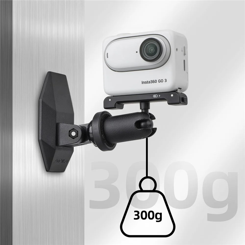 SUNNYLIFE DZ762 For DJI Osmo Pocket 3 / Insta360 Go3 Magnetic Mount Action Camera Adapter Mount - 4