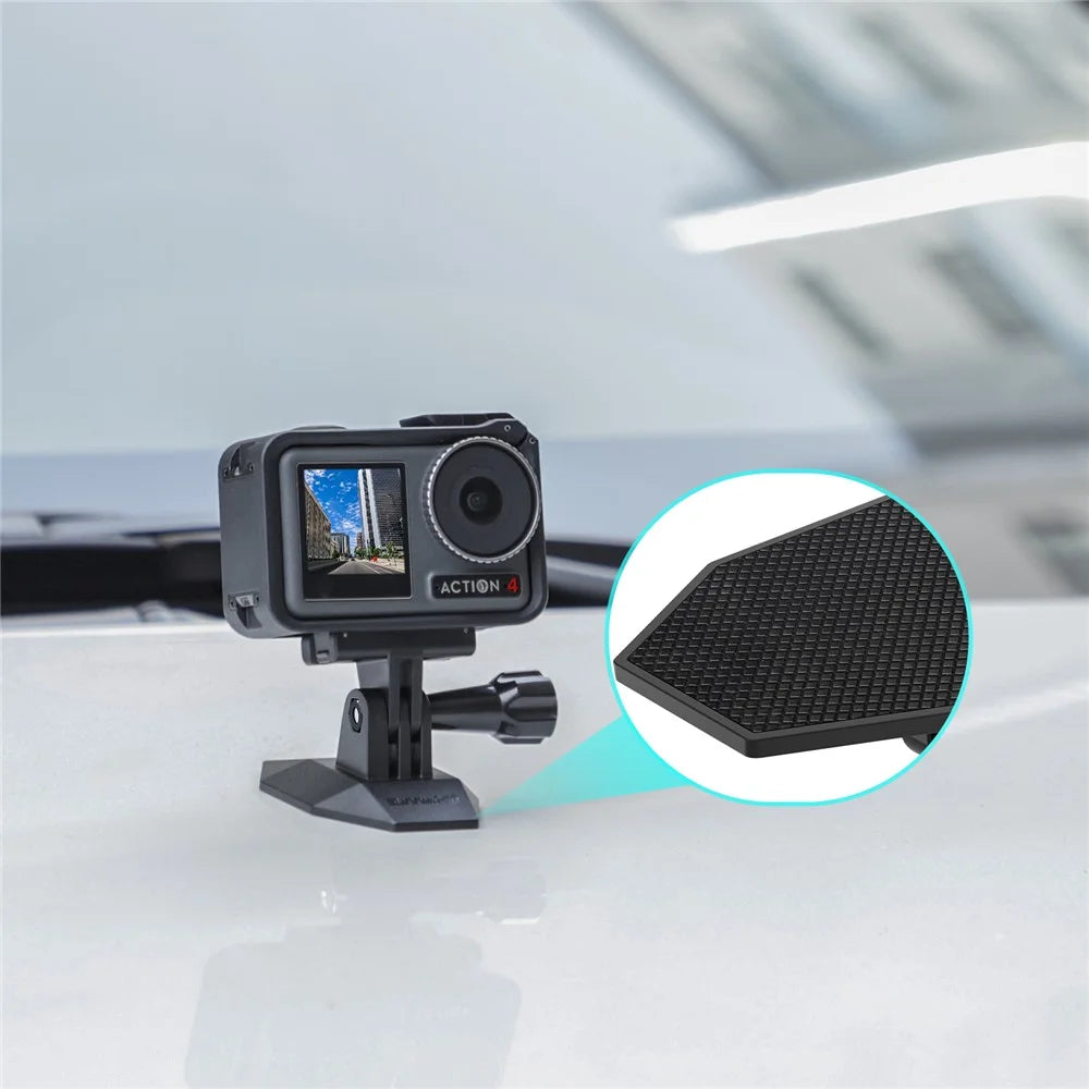 SUNNYLIFE DZ762 For DJI Osmo Pocket 3 / Insta360 Go3 Magnetic Mount Action Camera Adapter Mount - 7