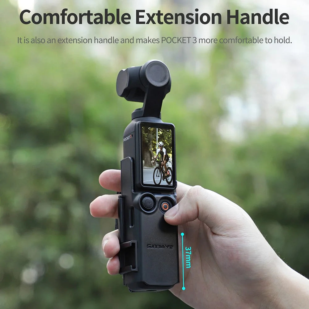 SUNNYLIFE OP3-SD763 For DJI Osmo Pocket 3 Hand Band and Expansion Handle - 6