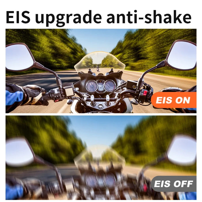 V5 5K Action Camera 30m Waterproof WiFi App Control Dual Screen Sports Camera with EIS Stabilization - 5