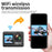 V5 5K Action Camera 30m Waterproof WiFi App Control Dual Screen Sports Camera with EIS Stabilization - 7