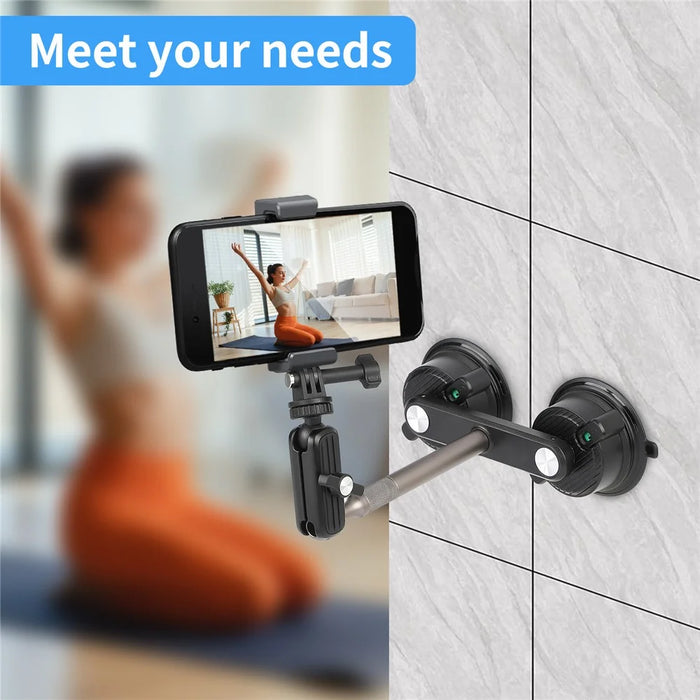K01-2 For GoPro Action Camera Sucker Mount Bracket Sport Camera Car Home Support Stand - 5