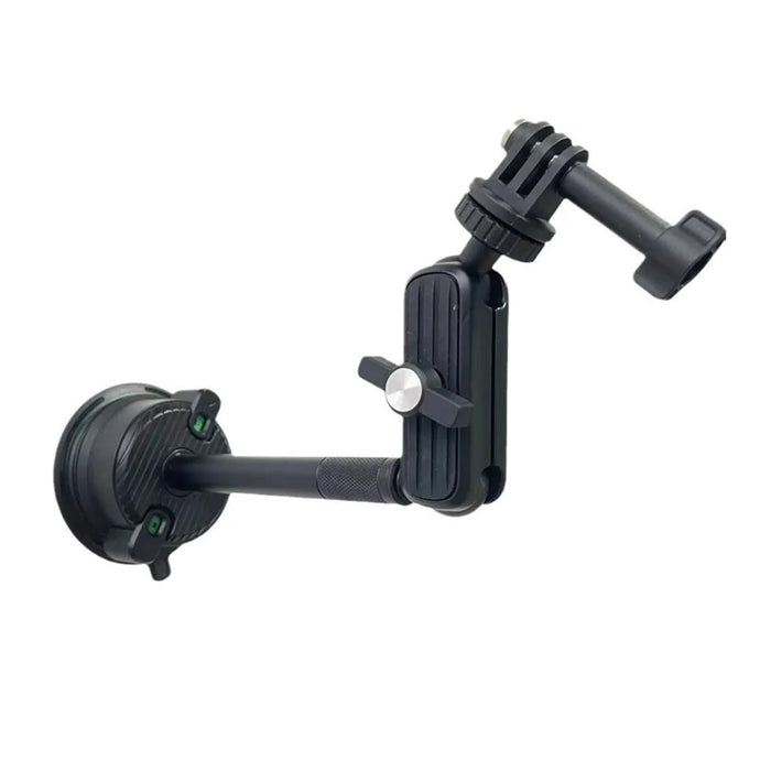 K01LP For GoPro Extension Rod Sucker Mount Bracket Action Camera Car Home Support Stand - 1