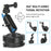K01LP For GoPro Extension Rod Sucker Mount Bracket Action Camera Car Home Support Stand - 3