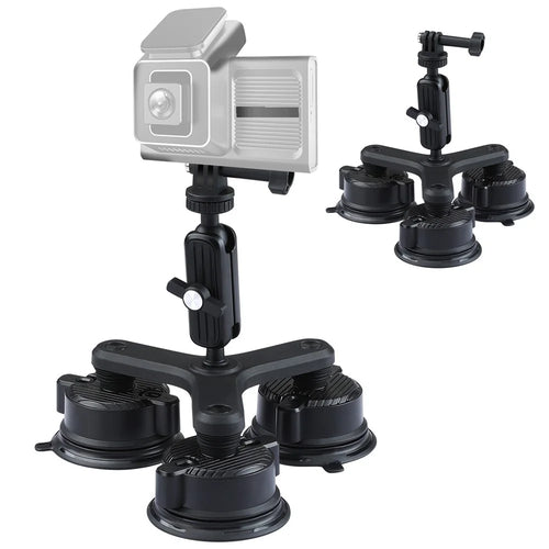 K01-3 Suction Cup Mount Action Camera Shooting Bracket Car Camera Support Stand - 1