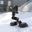 K03-2 For Insta360 / GoPro Action Camera Bracket Magnetic Dual Suction Cup Rotatable Camera Stand - 5
