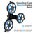 K03-3 Triple Magnetic Base Camera Magnetic Holder Mount with 360 Degree Rotating Ball Head - 4