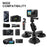 K03-3 Triple Magnetic Base Camera Magnetic Holder Mount with 360 Degree Rotating Ball Head - 5