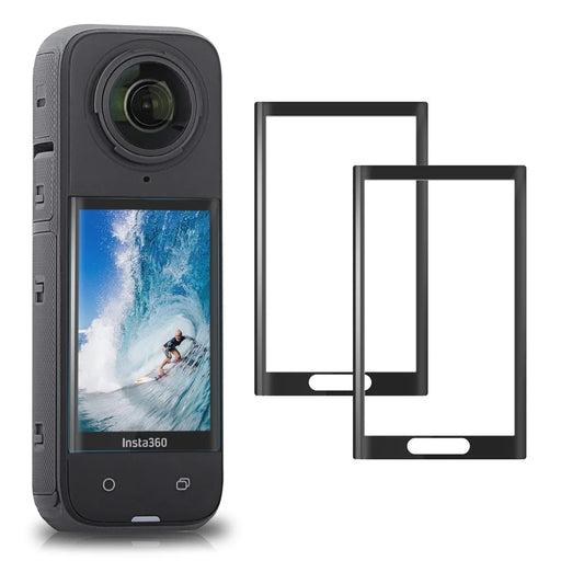 SUNNYLIFE IST-BHM799 2 Sets Curved Tempered Glass Film for Insta360 X4 Camera Screen Protector - 1