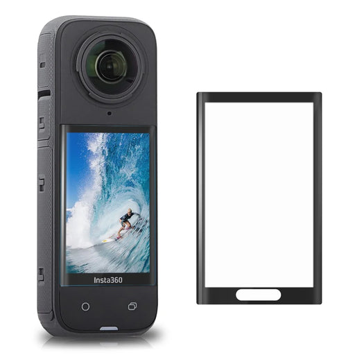 SUNNYLIFE IST-BHM798 For Insta360 X4 Sports Camera Curved Tempered Glass Screen Protector - 1