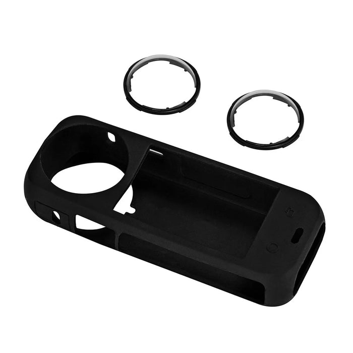 2Pcs Anti-scratch Protective Cover for Insta360 X4 Sports Camera PC Lens Protection - 2