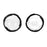 2Pcs Anti-scratch Protective Cover for Insta360 X4 Sports Camera PC Lens Protection - 3