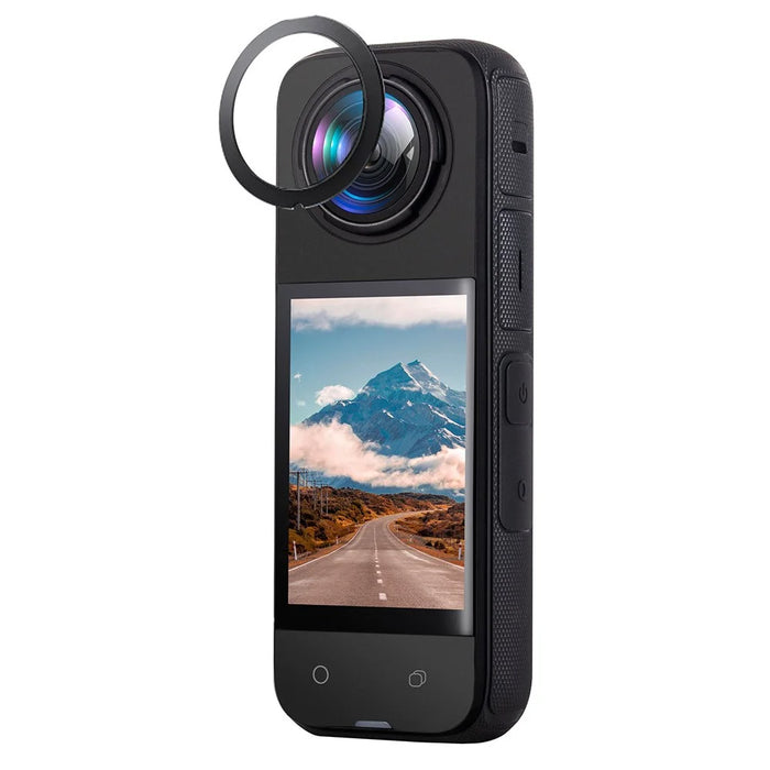 2Pcs Anti-scratch Protective Cover for Insta360 X4 Sports Camera PC Lens Protection - 6