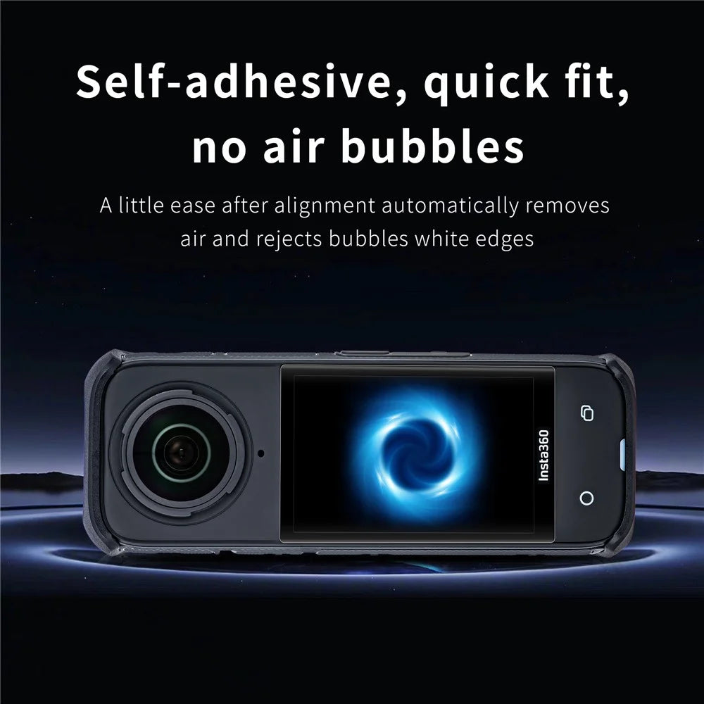 STARTRC 1140484 2Pcs for Insta360 X4 Camera PMMA Explosion-proof Screen Protector Cover Film - 5