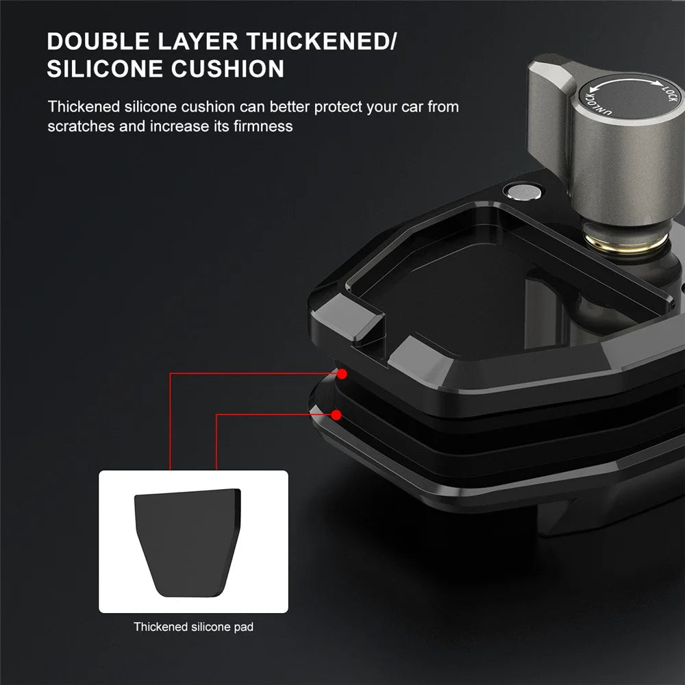 FLW429 Motorcycle Windshield Clip Camera Clamp Mount Accessories Phone Holder - 3