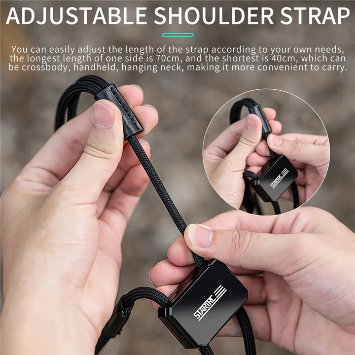 STARTRC 1137934 For DJI Pocket 3 / Avata 2 Camera Carrying Strap Adjustable Anti-Lost Rope - 6