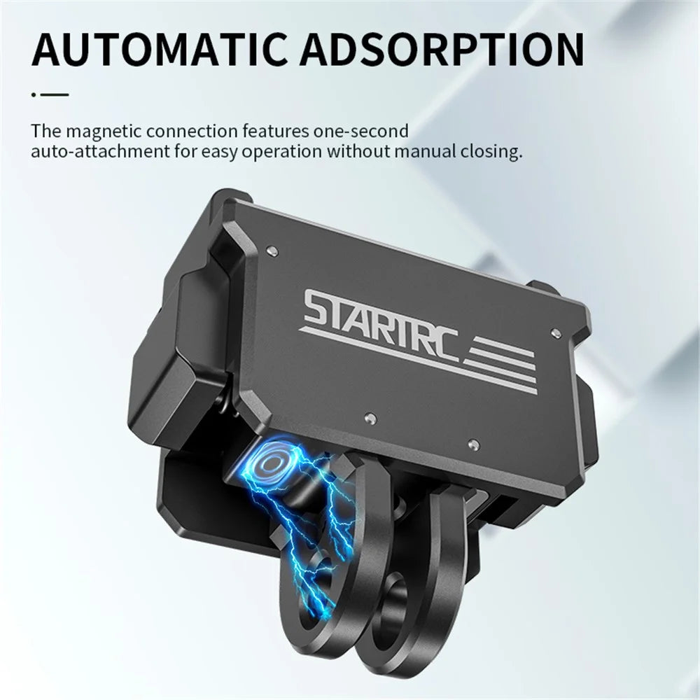 STARTRC 1138603 For DJI Osmo Pocket 3 Sports Camera Magnetic Quick-Mount Adapter Connector - 5