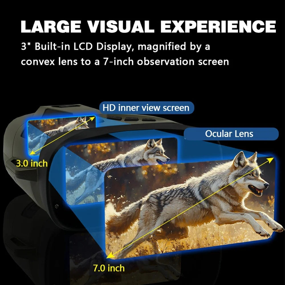 DT79 HD Photo Video Camera Bird Watching Outdoor Portable Digital Telescope - Army Green - 3