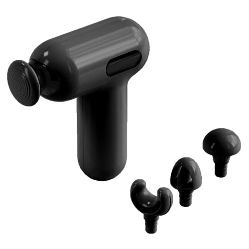 H05 6 Speeds High Frequency Vibration Mini Massage Gun Portable Handheld Deep Tissue Massager - Black - 1