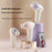 H35 Portable High Frequency Vibration Massager for Muscle Relaxation 5 Speeds Adjustable Mini Massage Gun - Purple - 3