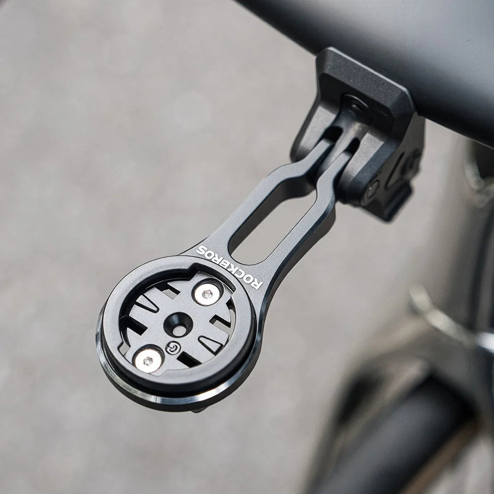 ROCKBROS For Trek Handlebar Aluminum Alloy Integrated Bike Computer Mount Bracket with 3 Bases - 6