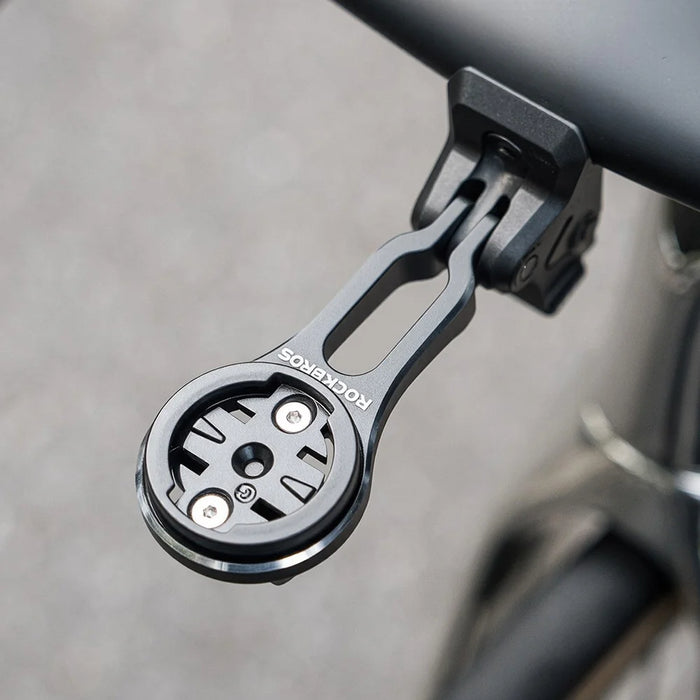 ROCKBROS For Trek Handlebar Aluminum Alloy Integrated Bike Computer Mount Bracket with 3 Bases - 6