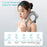 G7 Mini Foldable Percussion Massage Gun 5 Intensity Levels Portable Handheld Muscle Relaxation Device - 4