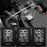 WEST BIKING YP0702112 GPS Bike Computer Waterproof 2.4 Inch LCD Screen Cycling Wireless Speedometer - Black - 7