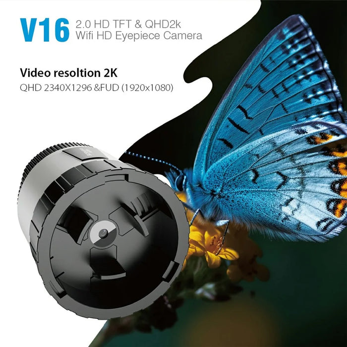 V16 2.0 TFT Screen WiFi Digital Eyepiece Camera Astronomical Observation Telescope - 4