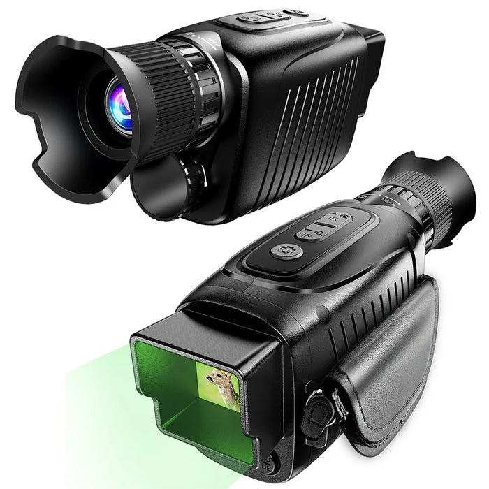 YS02 Handheld Digital Night Vision Monocular 8X Zoom Hunting Telescope with 1.5 Inch IPS Screen - 1