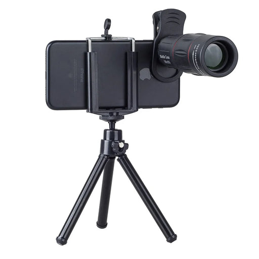 APEXEL APL-T18XZJ Universal 18X Telescope Zoom Lens with Mini Desktop Tripod Phone Clip - 2