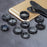 APEXEL APL-DG10 10 in 1 Phone Camera Lens Kit Fisheye Wide Angle Macro Telescope Lens - 7