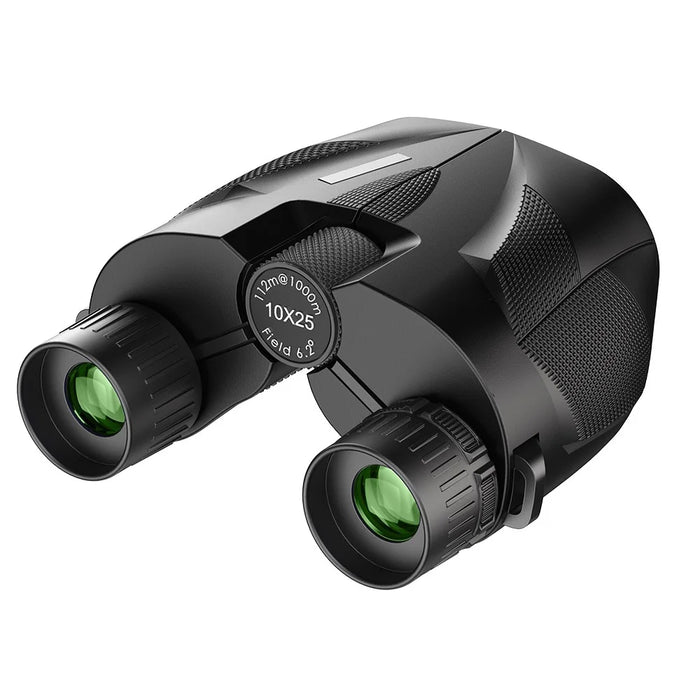 APEXEL 10X25 HD High Power Outdoor Folding Telescope 16mm Eyepiece Portable Binoculars with FMC Coated for Bird Watching Concert Hunting - 1