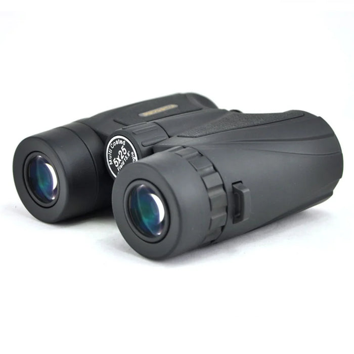 VISIONKING 5x25 BAK-4 Roof Binoculars FMC Green Coating Telescopes for Sports Theater Racing Concert - 1