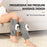 101418 Electric Leg Calf Massager Portable Arm Massager 3 Mode Air Pressure Airbag Vibration Massager for Muscle Pain Relief Relax - 5