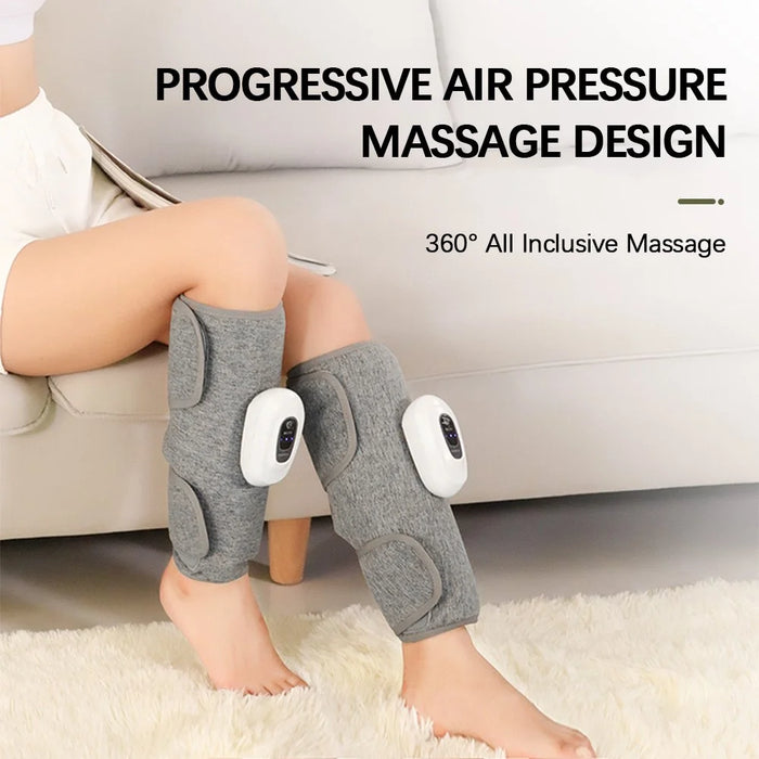 101418 Electric Leg Calf Massager Portable Arm Massager 3 Mode Air Pressure Airbag Vibration Massager for Muscle Pain Relief Relax - 5