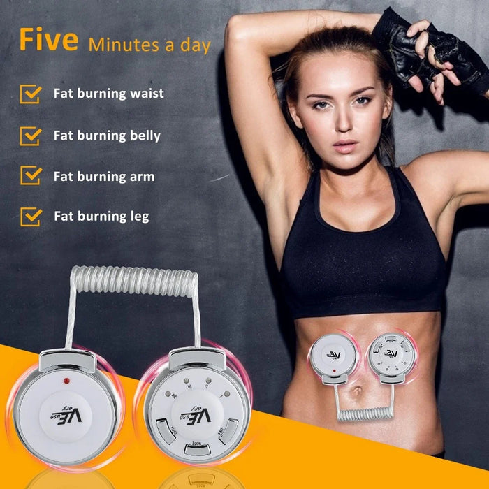 EMS Ultrasonic Liposuction Machine Portable Fitness Workout Equipment with 6 Modes and 10 Intensities - 4