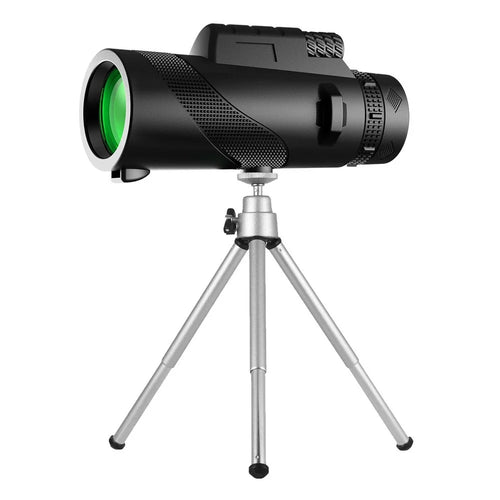 DT5060 Outdoor Night Vision 50x60 High Power Monocular HD Multilayer Green Film Telescope - 1