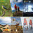 AM-D02 Portable Cell Phone Lens Monocular 10-30x40 BAK4 Prism Multi-Layer Coated Monocular Outdoor Waterproof Night Vision Monocular for Bird Watching - 2