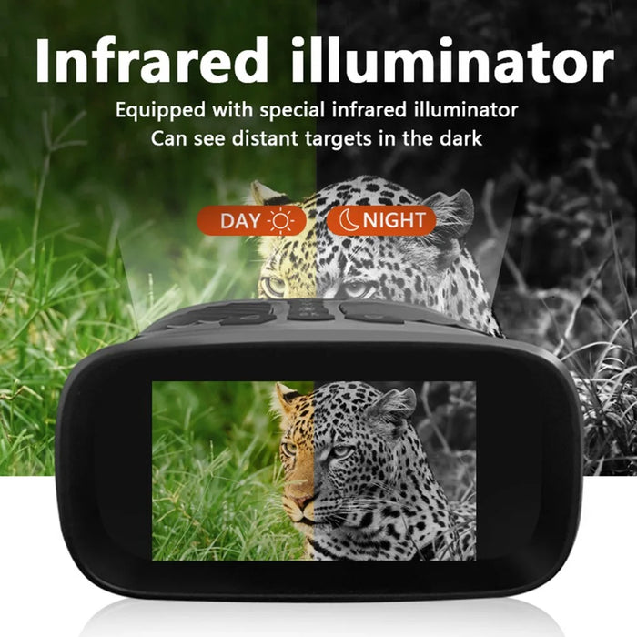 DT39 HD Bird Watching Binoculars Infrared Outdoor Digital Binoculars Support Night Vision - Black - 2