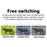DT39 HD Bird Watching Binoculars Infrared Outdoor Digital Binoculars Support Night Vision - Black - 6