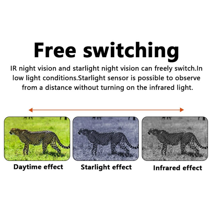 DT39 HD Bird Watching Binoculars Infrared Outdoor Digital Binoculars Support Night Vision - Black - 6