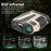 DT88 Infrared HD Binoculars for Outdoor Bird Watching Waterproof Digital Binoculars with Night Vision - Light Yellow - 4