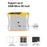 DT15 Kids Microscope Telescope Portable Children Color Digital Camera Binocular with 2.4'' Screen - Yellow - 7