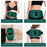 Magnets Vibration Massage Belt Abdominal Massager with 3 Massage Modes, Rechargeable Belt Massager - 3