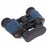 7X Binoculars Low Light Night Vision Outdoor Binoculars 60*60 with Coordinates - Black+Blue - 1