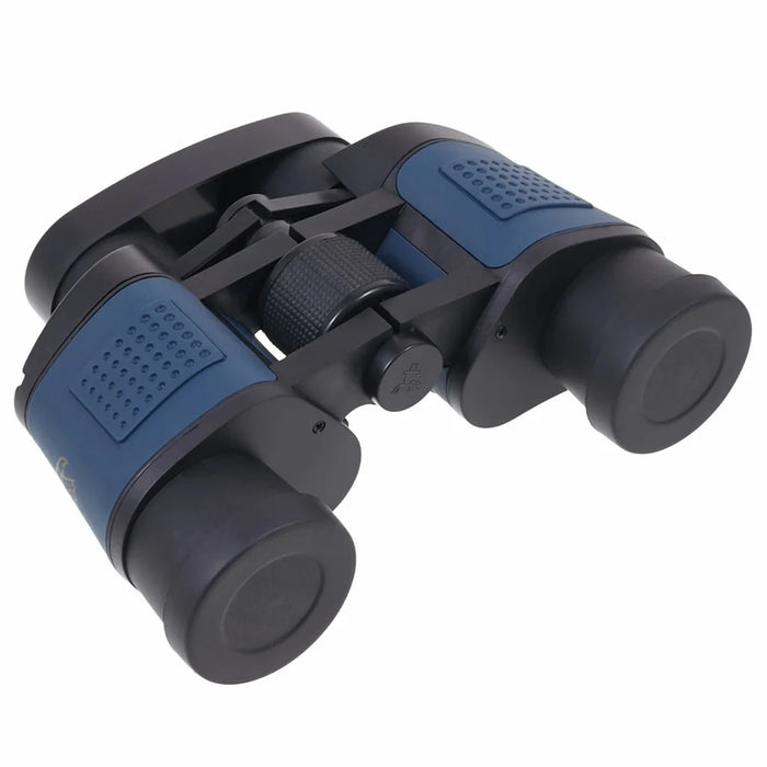 7X Binoculars Low Light Night Vision Outdoor Binoculars 60*60 with Coordinates - Black+Blue - 2