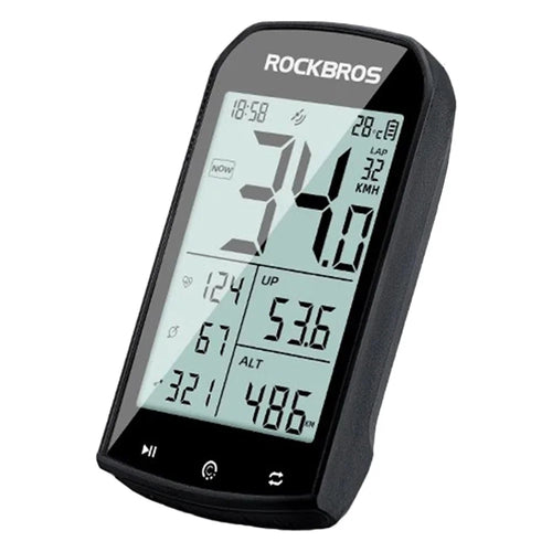 ROCKBROS M1 GPS Bike Computer ANT+ Bluetooth-compatible Bicycle Computer Mini Speedometer Odometer - 1